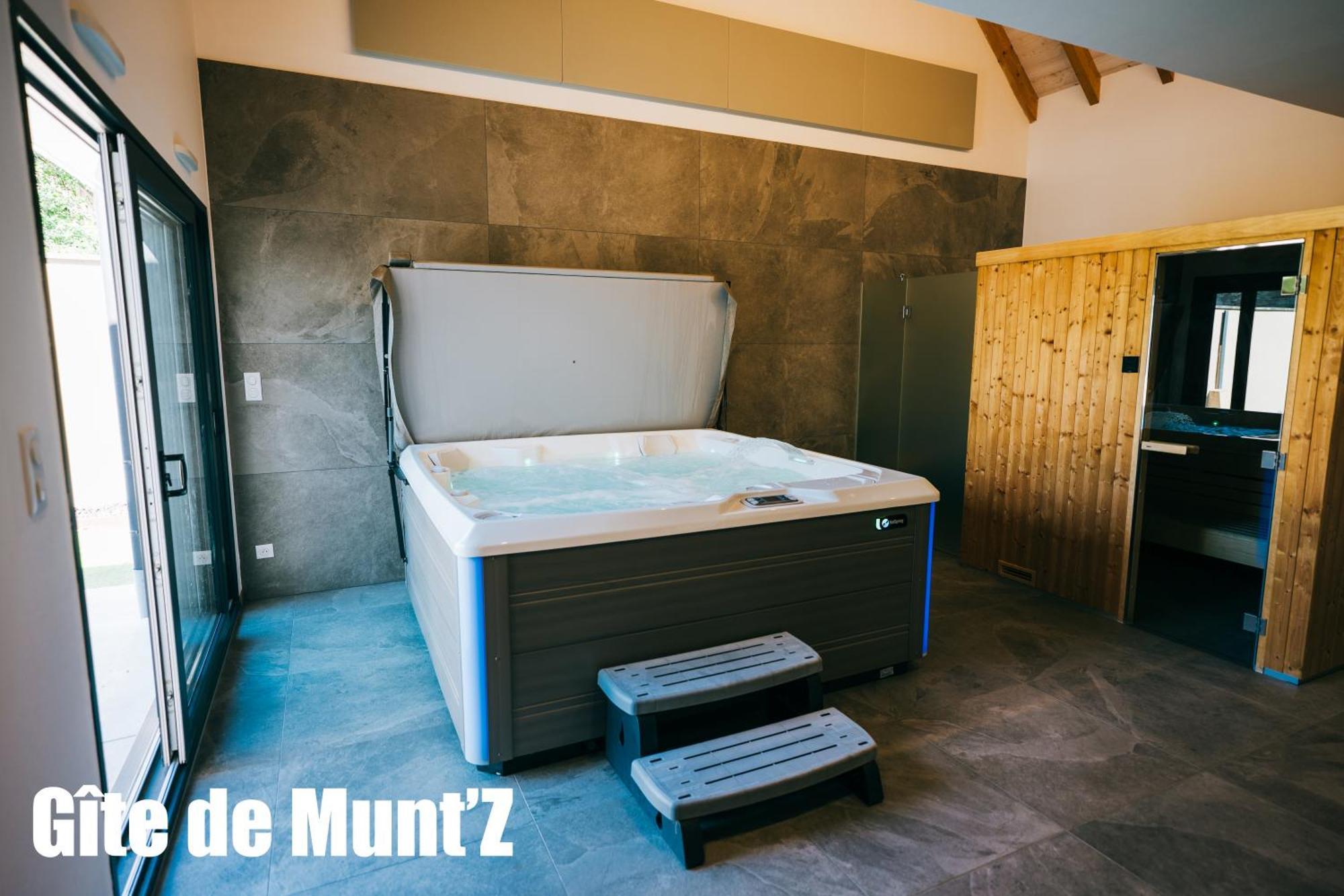 Gite De Munt'Z Spa, Sauna, Piscine, Proche De Colmar Muntzenheim Екстер'єр фото